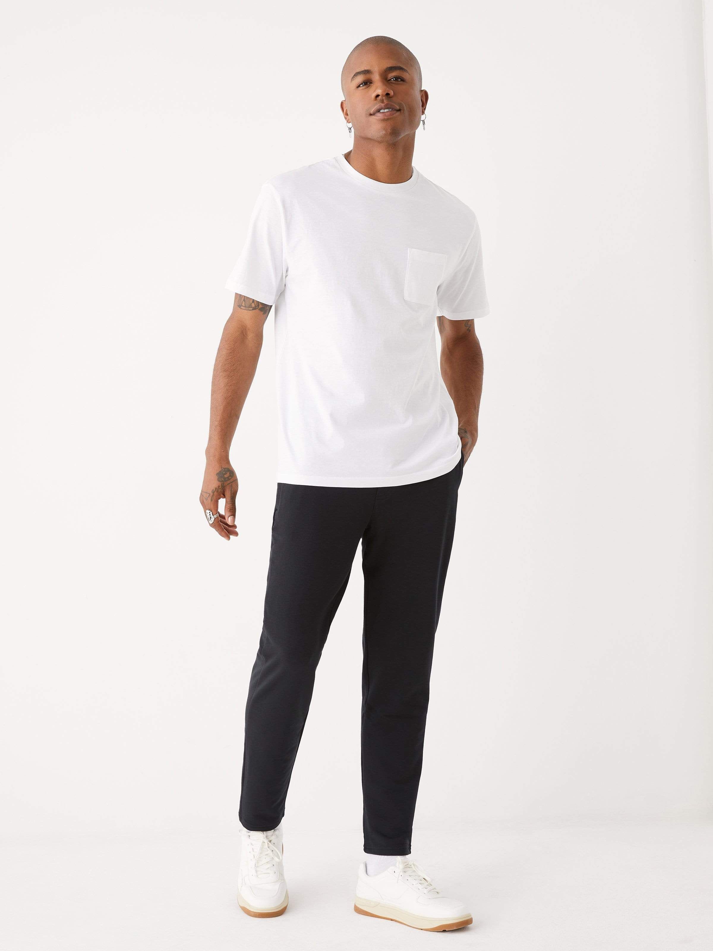 The Relaxed Essential T-Shirt in Bright White sold by Frank & Oak product image thumbnail 3