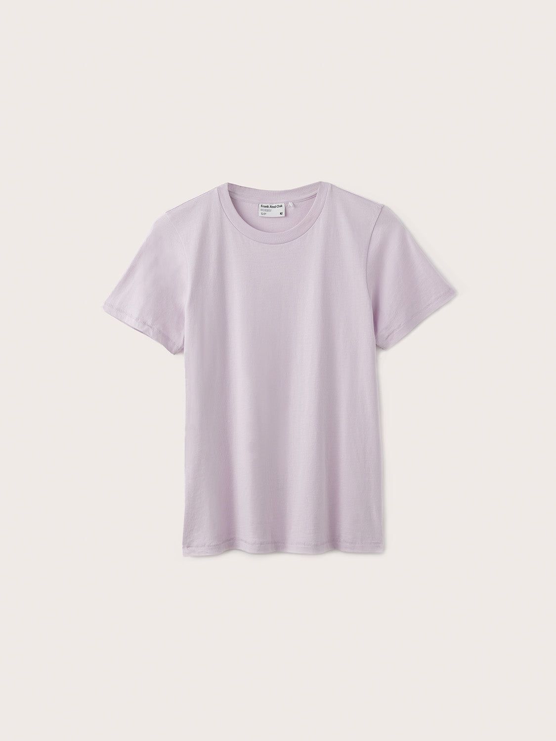 The Essential T-Shirt in Lavender Mist sold by Frank & Oak product image thumbnail 5