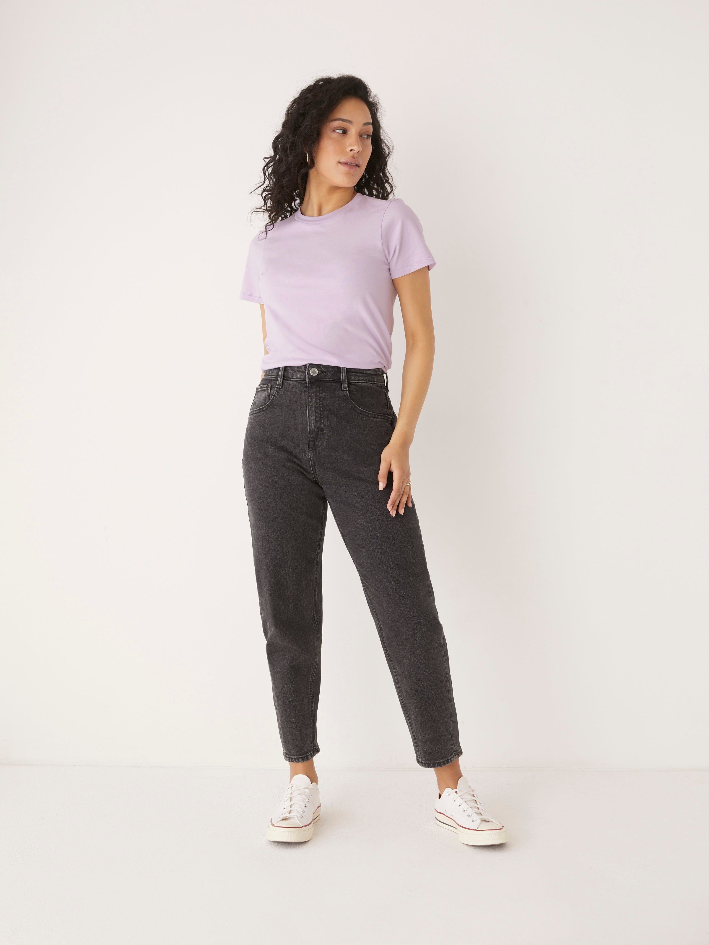 The Essential T-Shirt in Lavender Mist sold by Frank & Oak product image thumbnail 2