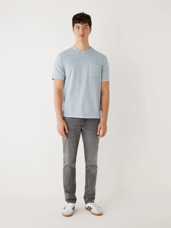 The Relaxed Fit T-shirt in Grey Cloud sold by Frank & Oak