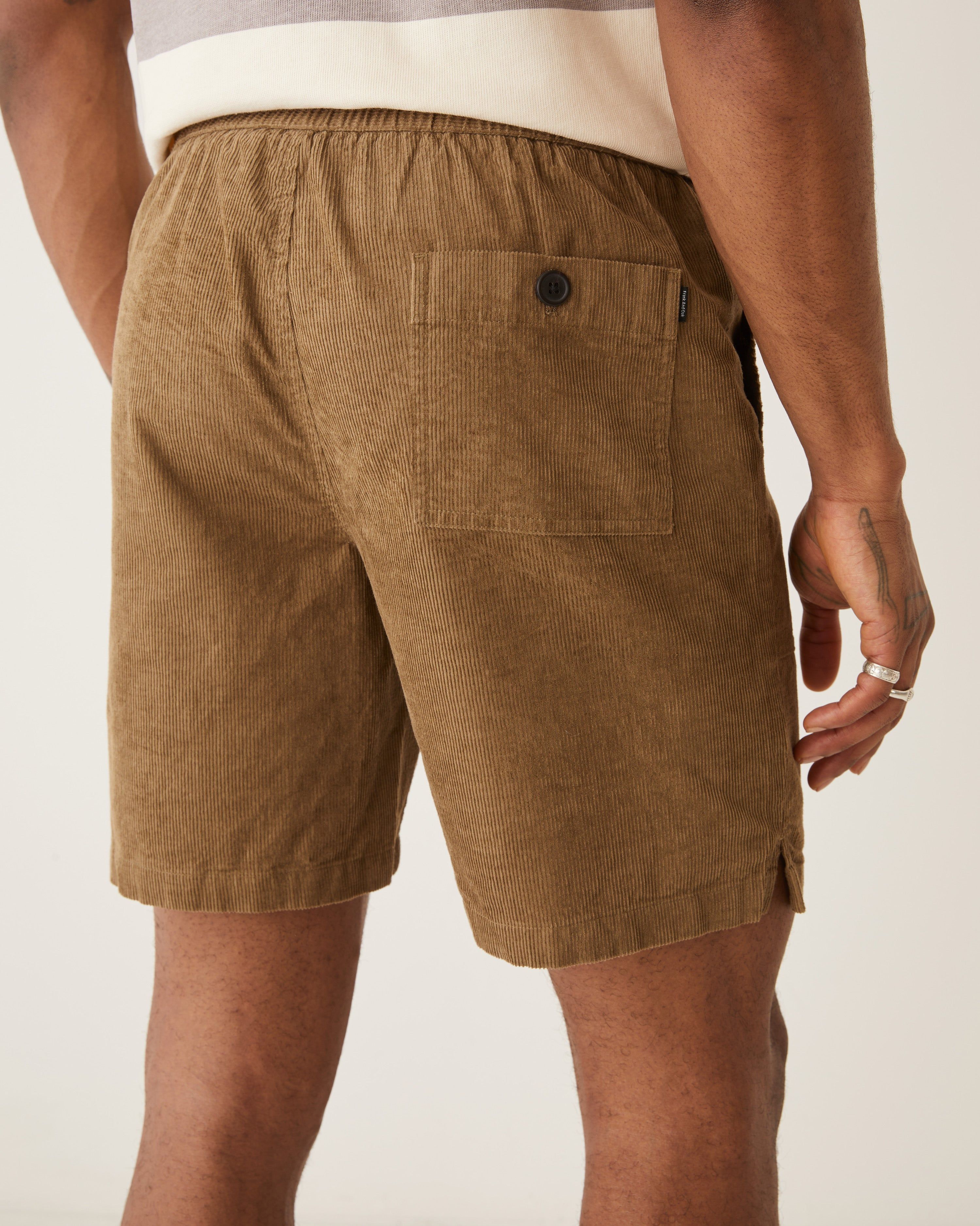 The Corduroy 7in Short in Khaki sold by Frank & Oak product image thumbnail 5