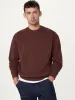 The French Terry Sweatshirt in Bordeaux sold by Frank & Oak