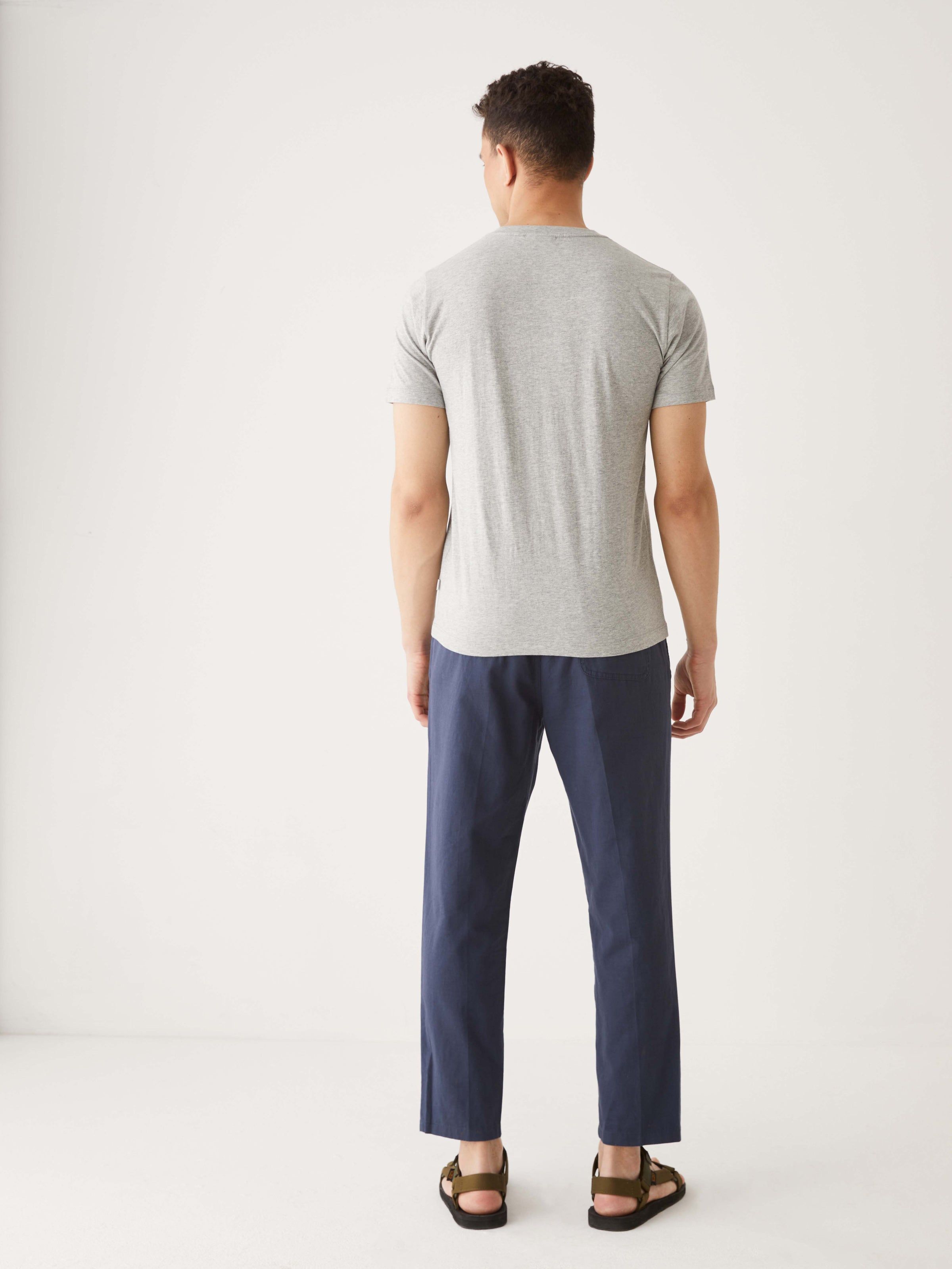 The Essential V-neck T-Shirt in Vintage Grey sold by Frank & Oak product image thumbnail 3