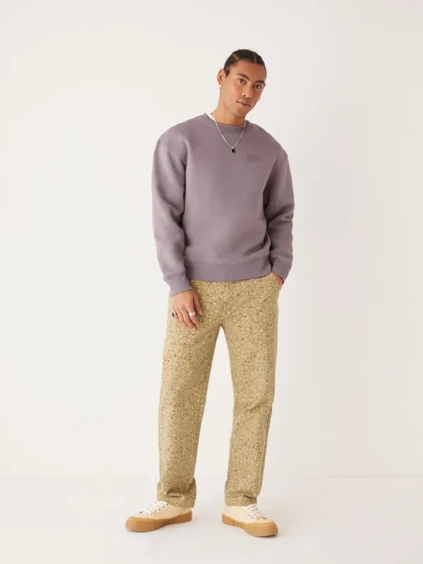 The Crewneck Sweatshirt in Purple Haze sold by Frank & Oak