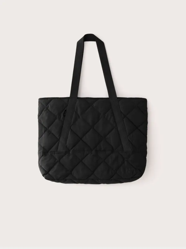 The Skyline Tote Bag in Black sold by Frank & Oak