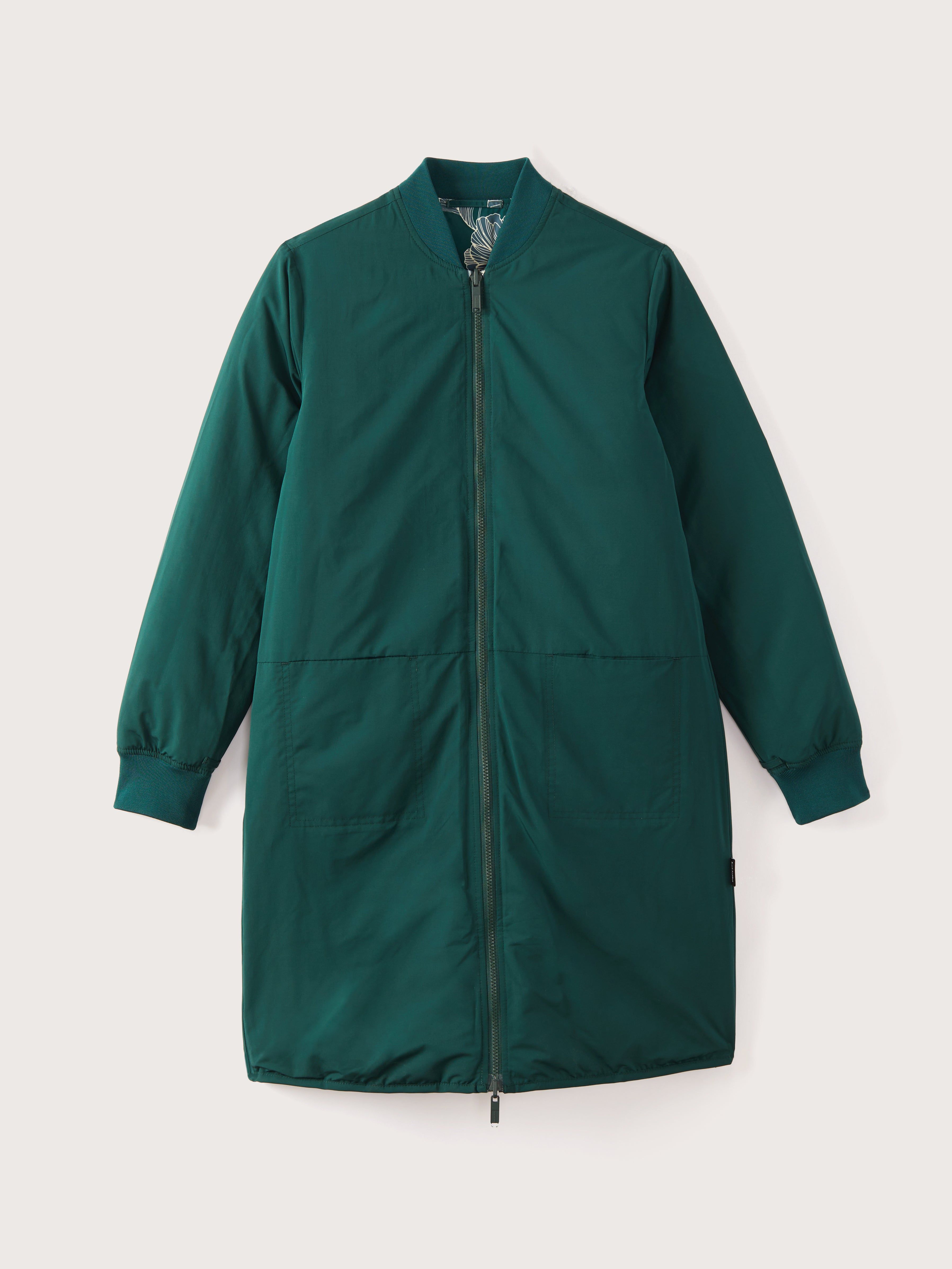 The Printed Skyline Reversible Bomber in Dark Green sold by Frank & Oak product image thumbnail 12