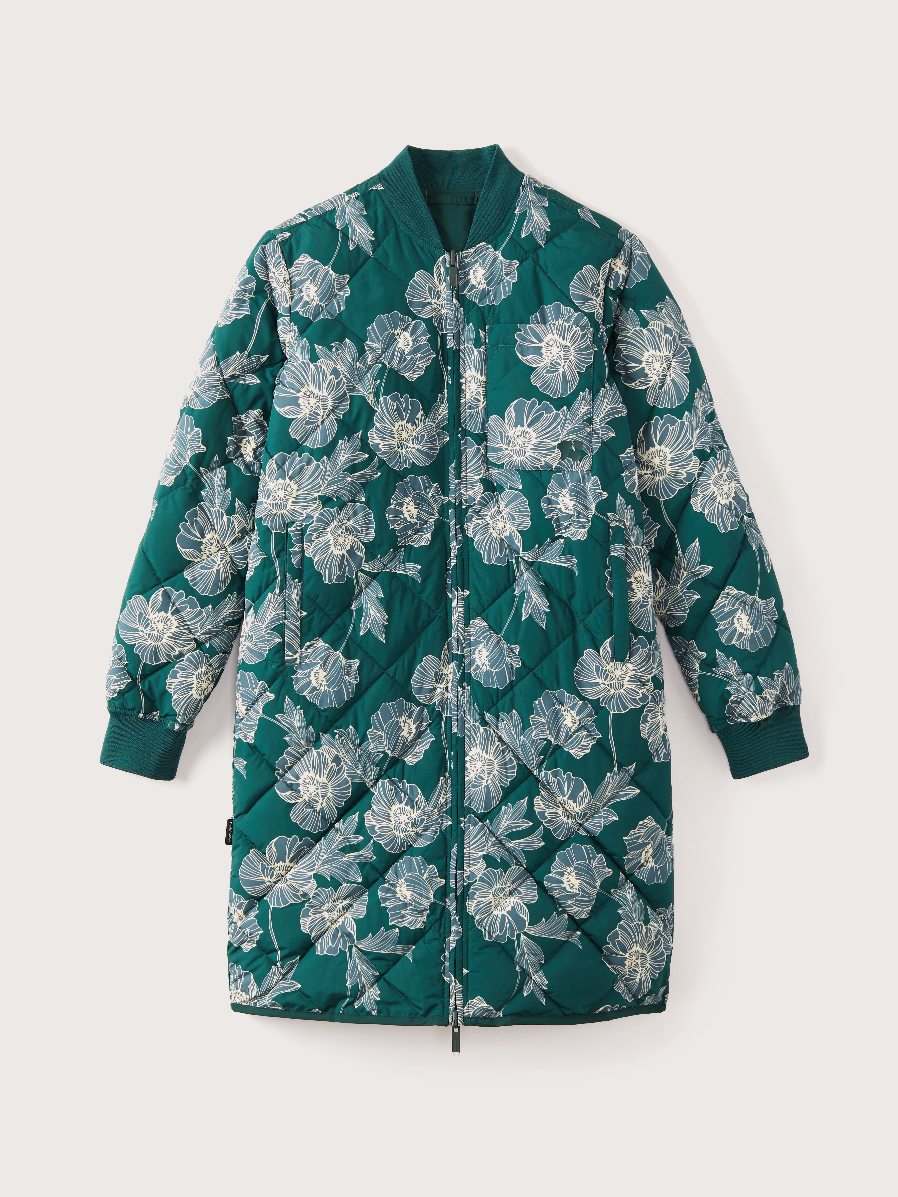 The Printed Skyline Reversible Bomber in Dark Green sold by Frank & Oak product image thumbnail 11