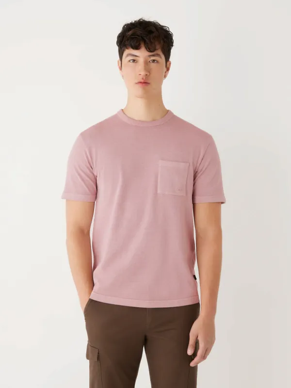 The Relaxed Fit T-shirt in Rose Quartz made by Frank & Oak