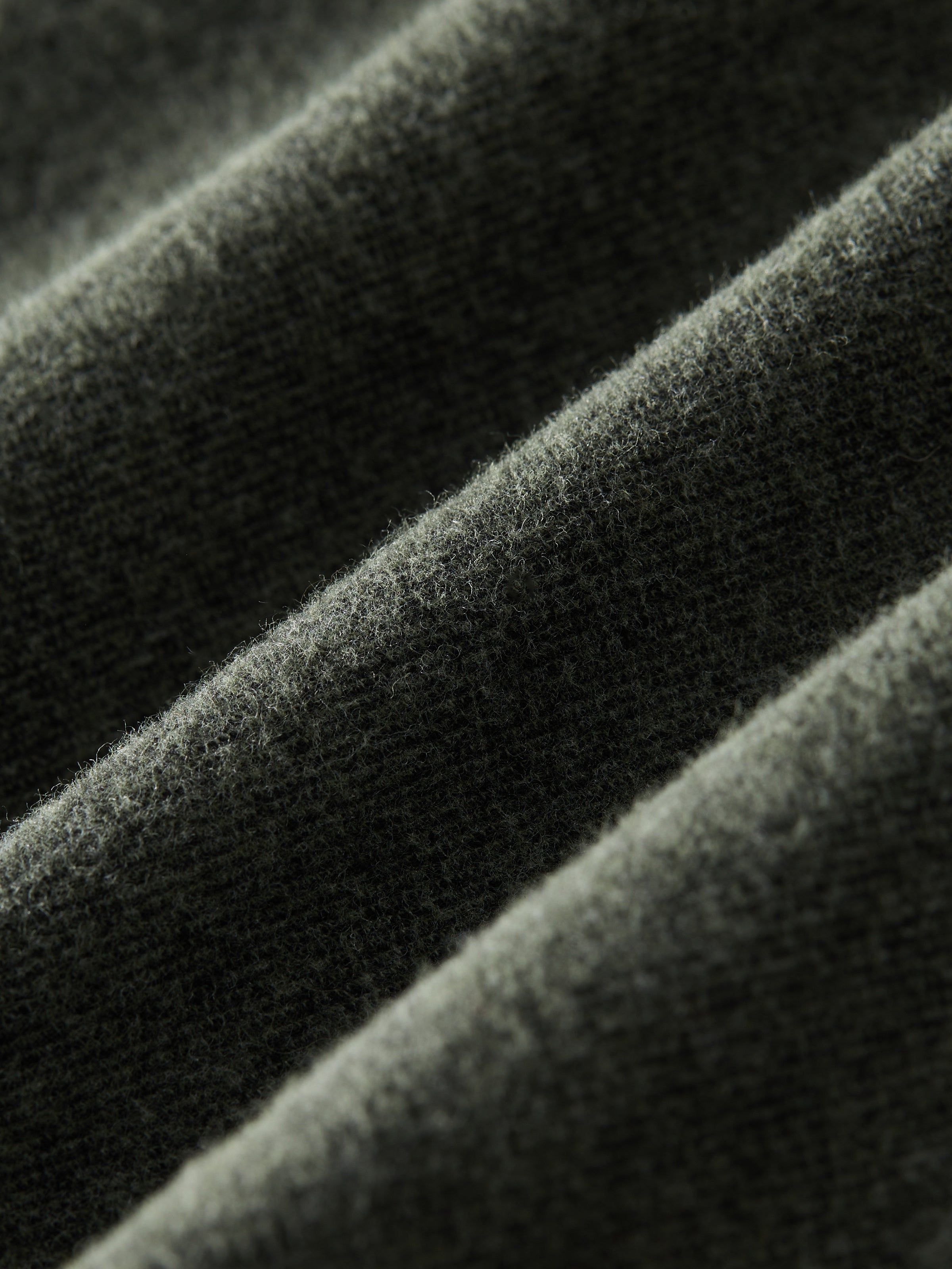 The Flex Brushed Overshirt in Green sold by Frank & Oak product image thumbnail 6