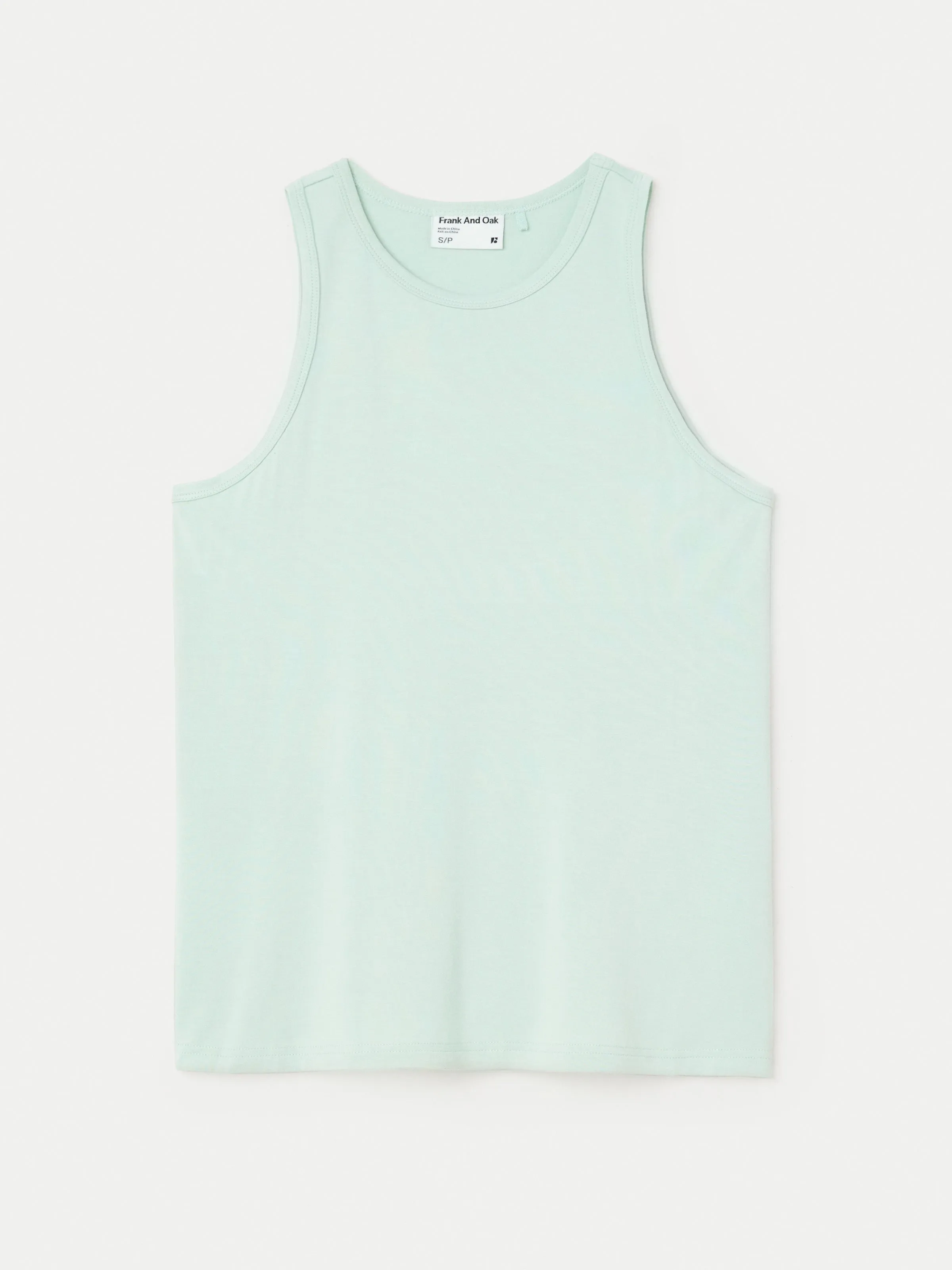 The Soft Fluid Tank Top in Seafoam sold by Frank & Oak product image thumbnail 5