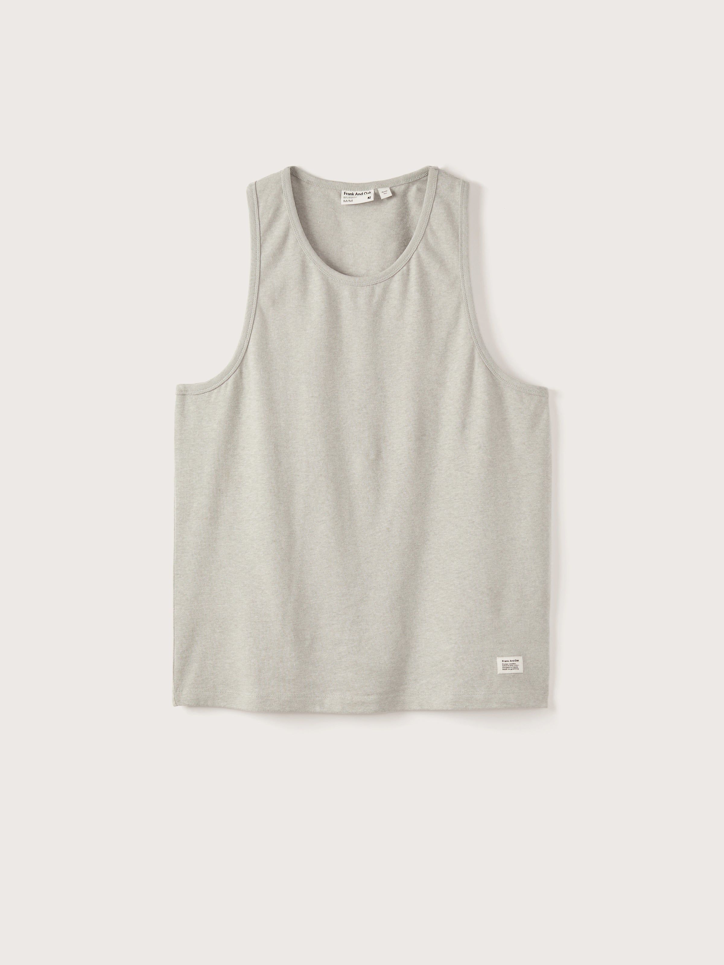 The Hemp Tank Top in Grey sold by Frank & Oak product image thumbnail 2
