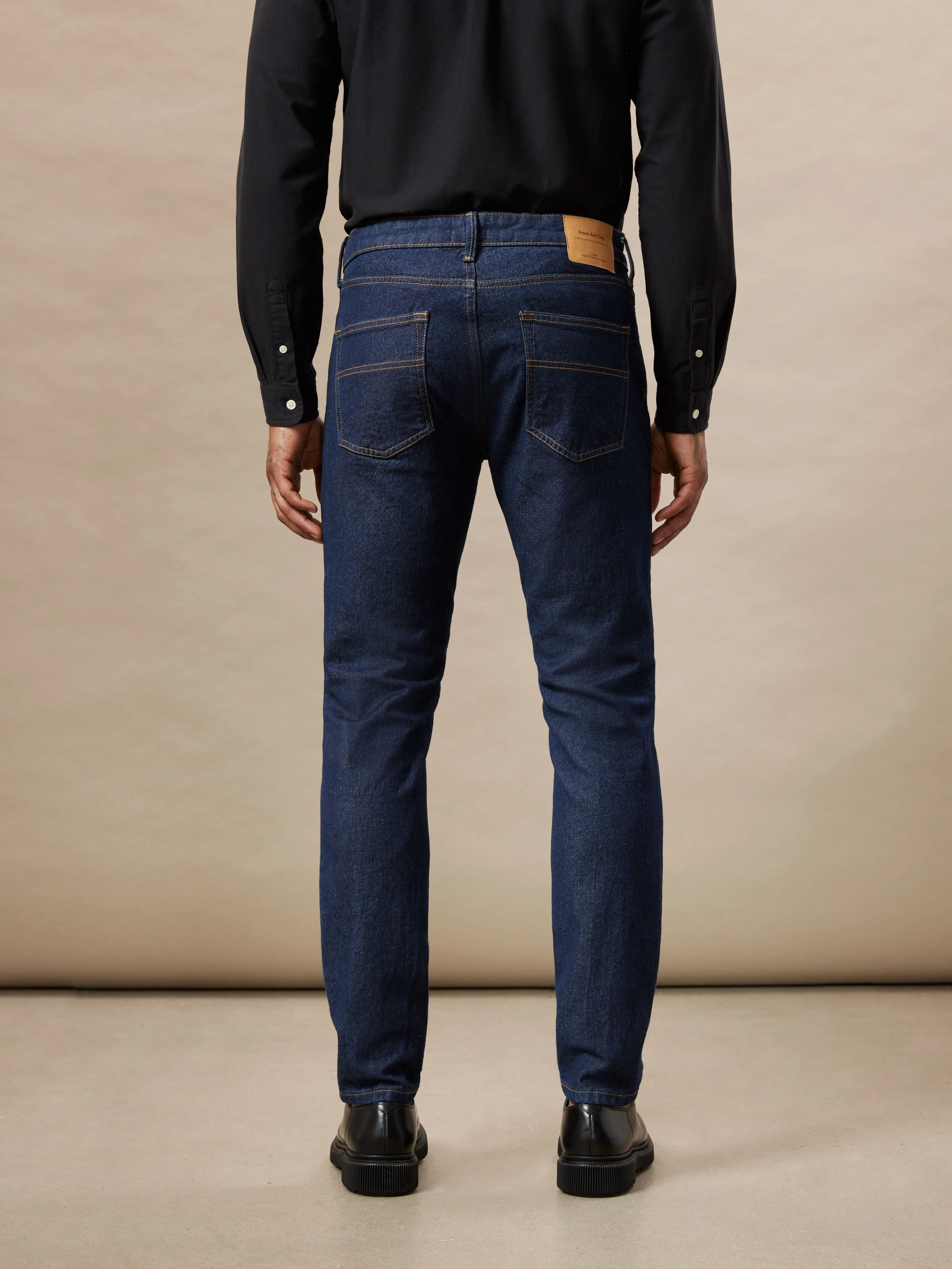 The Hugo Skinny Jean in Navy sold by Frank & Oak product image thumbnail 3