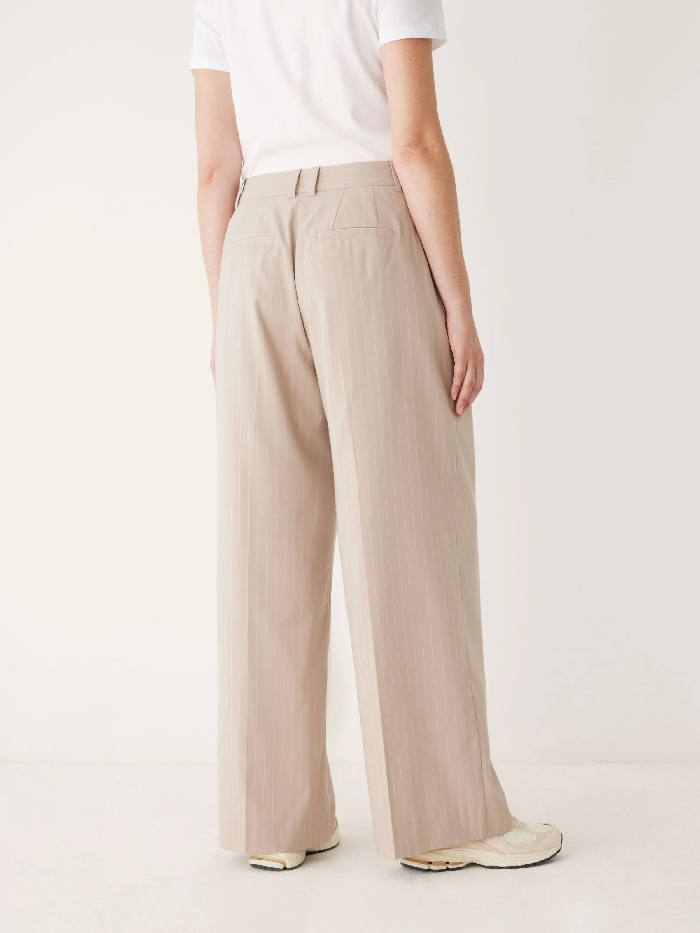 The Emma Ultra Wide Leg Pant in Oxford Tan sold by Frank & Oak product image thumbnail 4