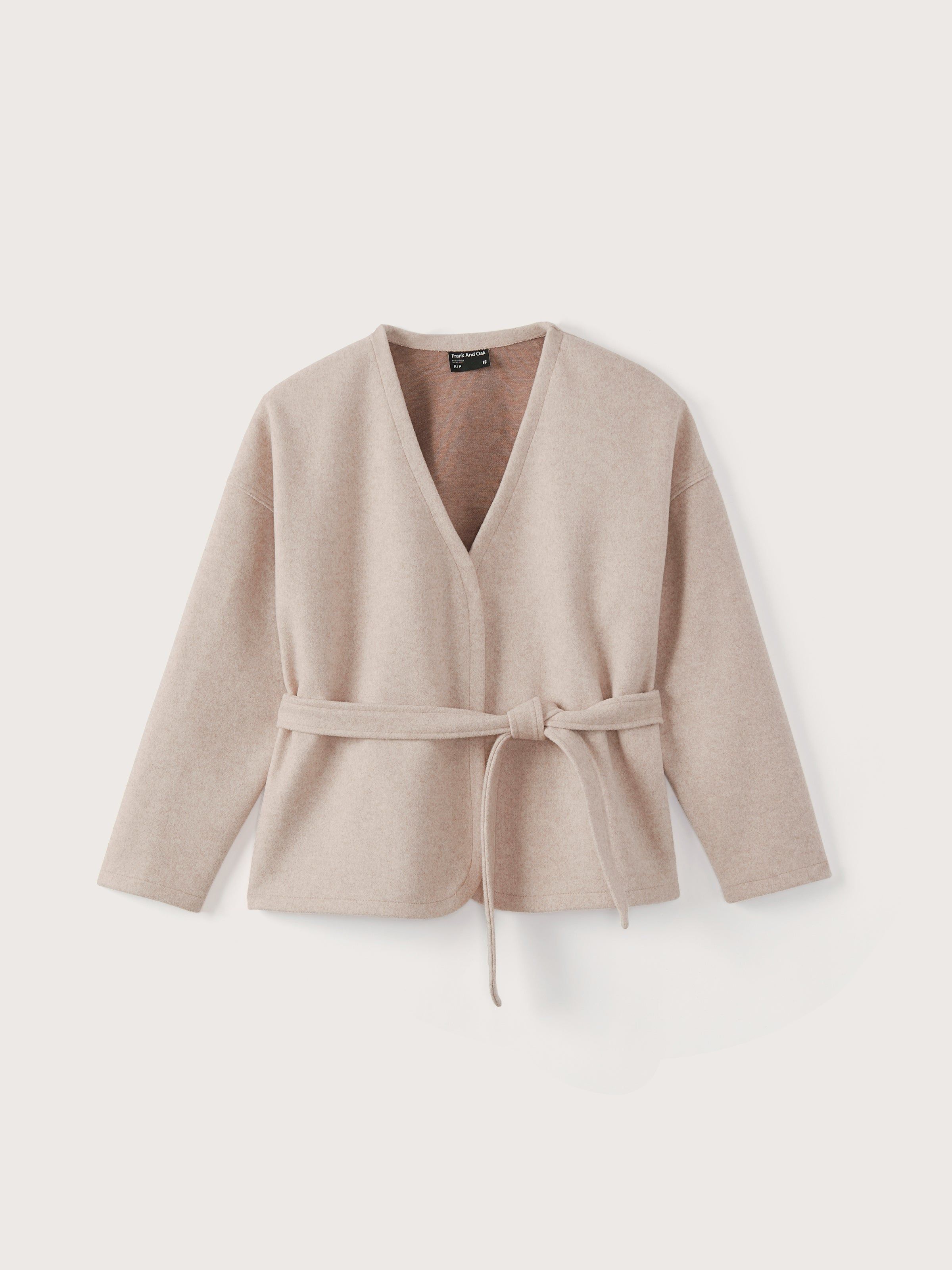 The Cozy Overpiece in Beige sold by Frank & Oak product image thumbnail 4