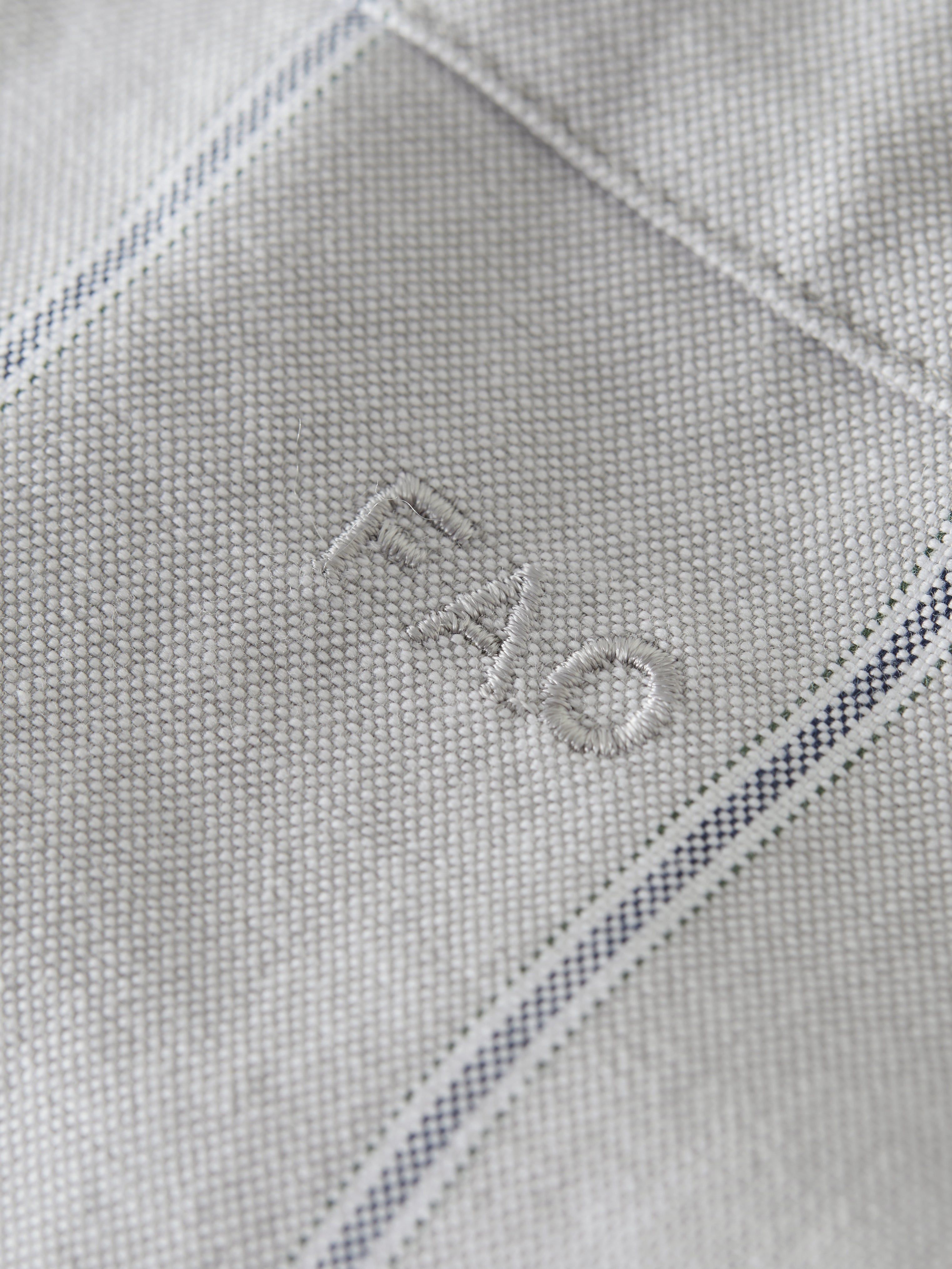 The Striped Vintage Jasper Shirt in Grey sold by Frank & Oak product image thumbnail 9