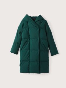 The Hygge Puffer Coat in Pine Grove sold by Frank & Oak