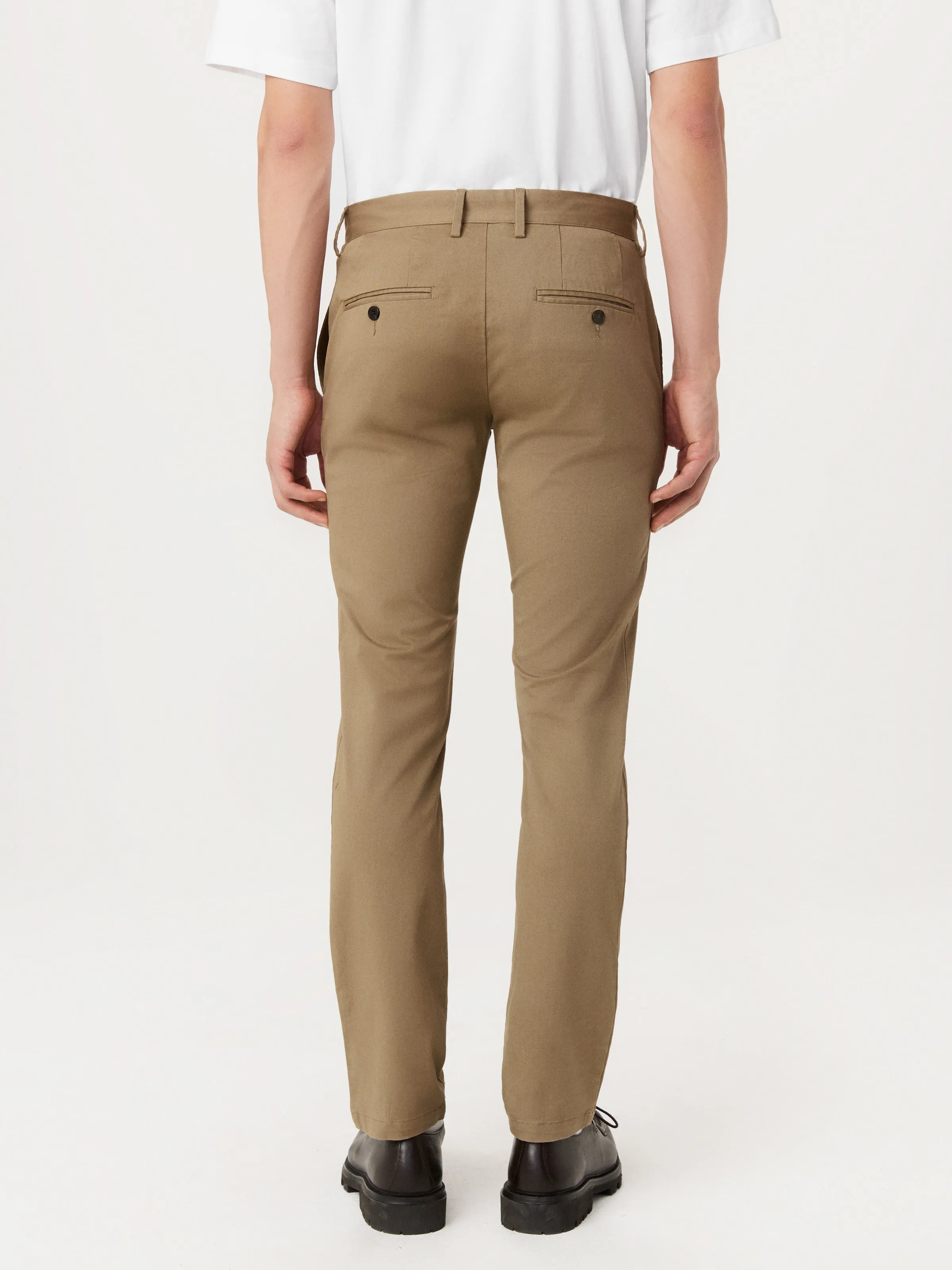 The Brunswick Slim Chino Pant in Khaki sold by Frank & Oak product image thumbnail 3