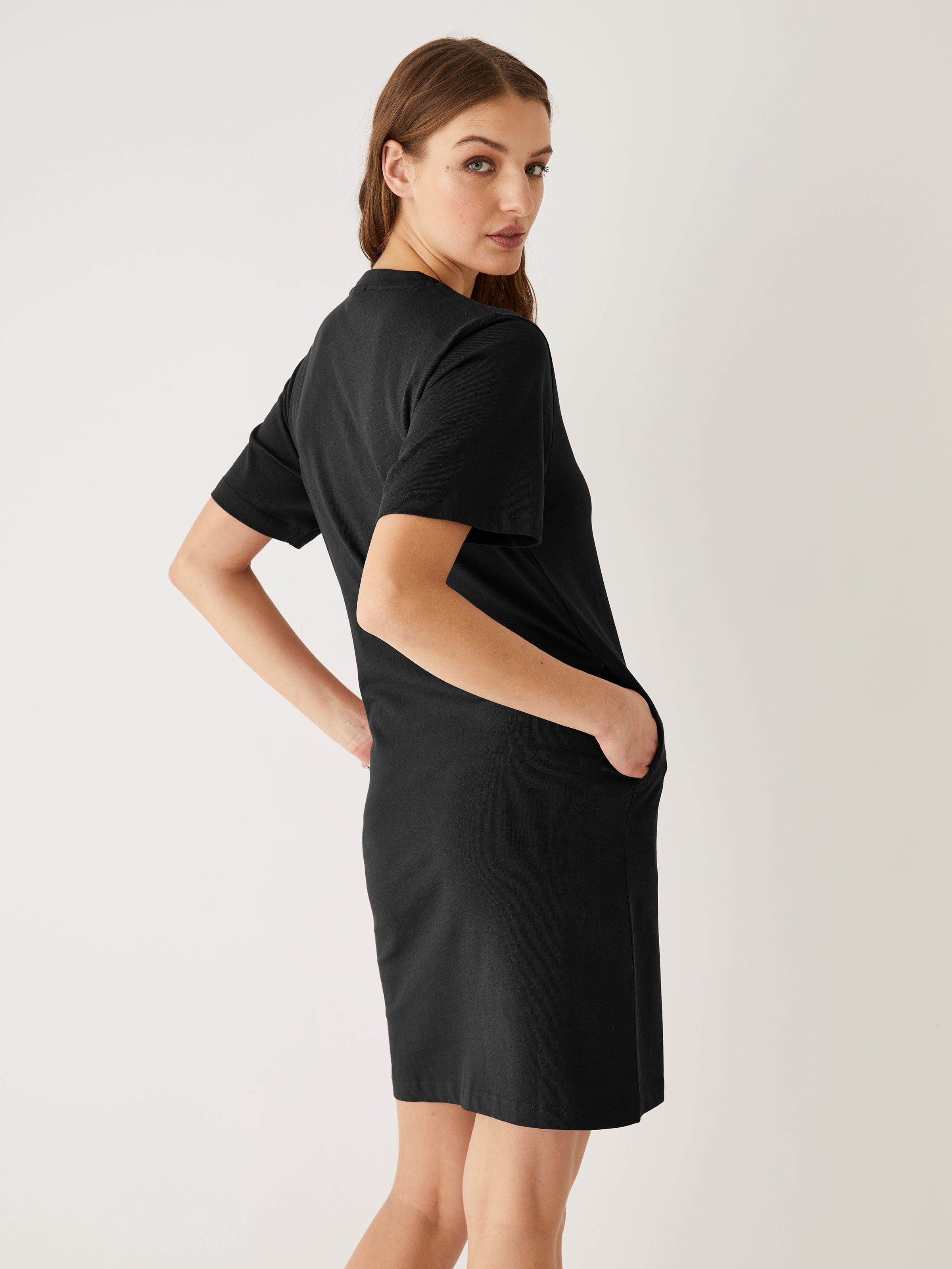 The T-Shirt Dress in Black sold by Frank & Oak product image thumbnail 2