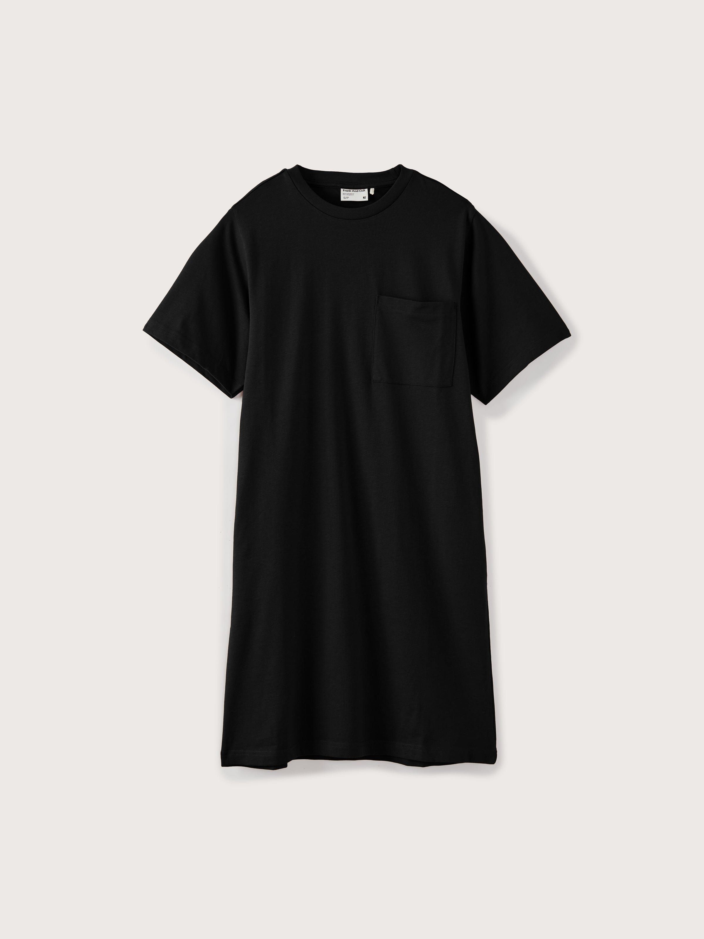 The T-Shirt Dress in Black sold by Frank & Oak product image thumbnail 3