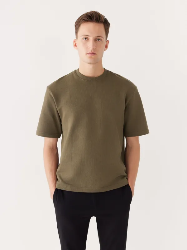 The French Terry T-Shirt in Mocha sold by Frank & Oak