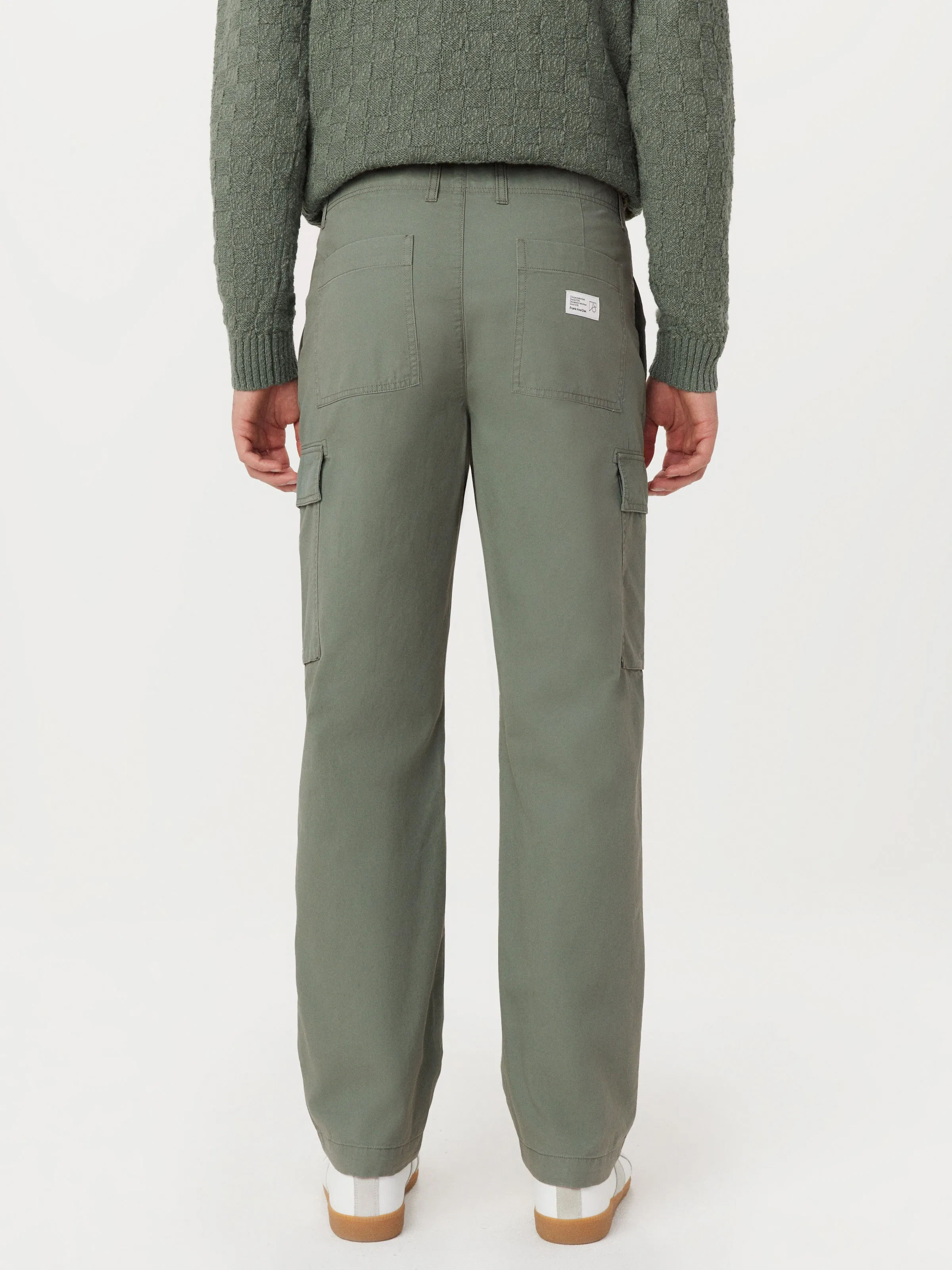 The Joey Straight Cargo Pant in Boreal Green sold by Frank & Oak product image thumbnail 5