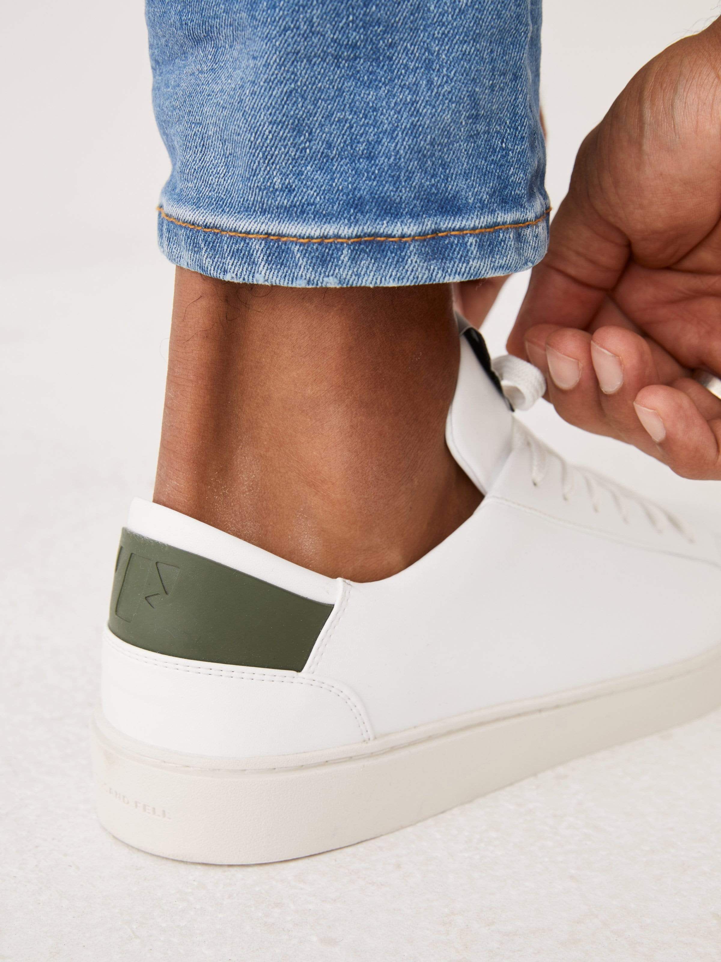 Thousand Fell x Frank And Oak Sneaker in Dark Green sold by Frank & Oak product image thumbnail 4