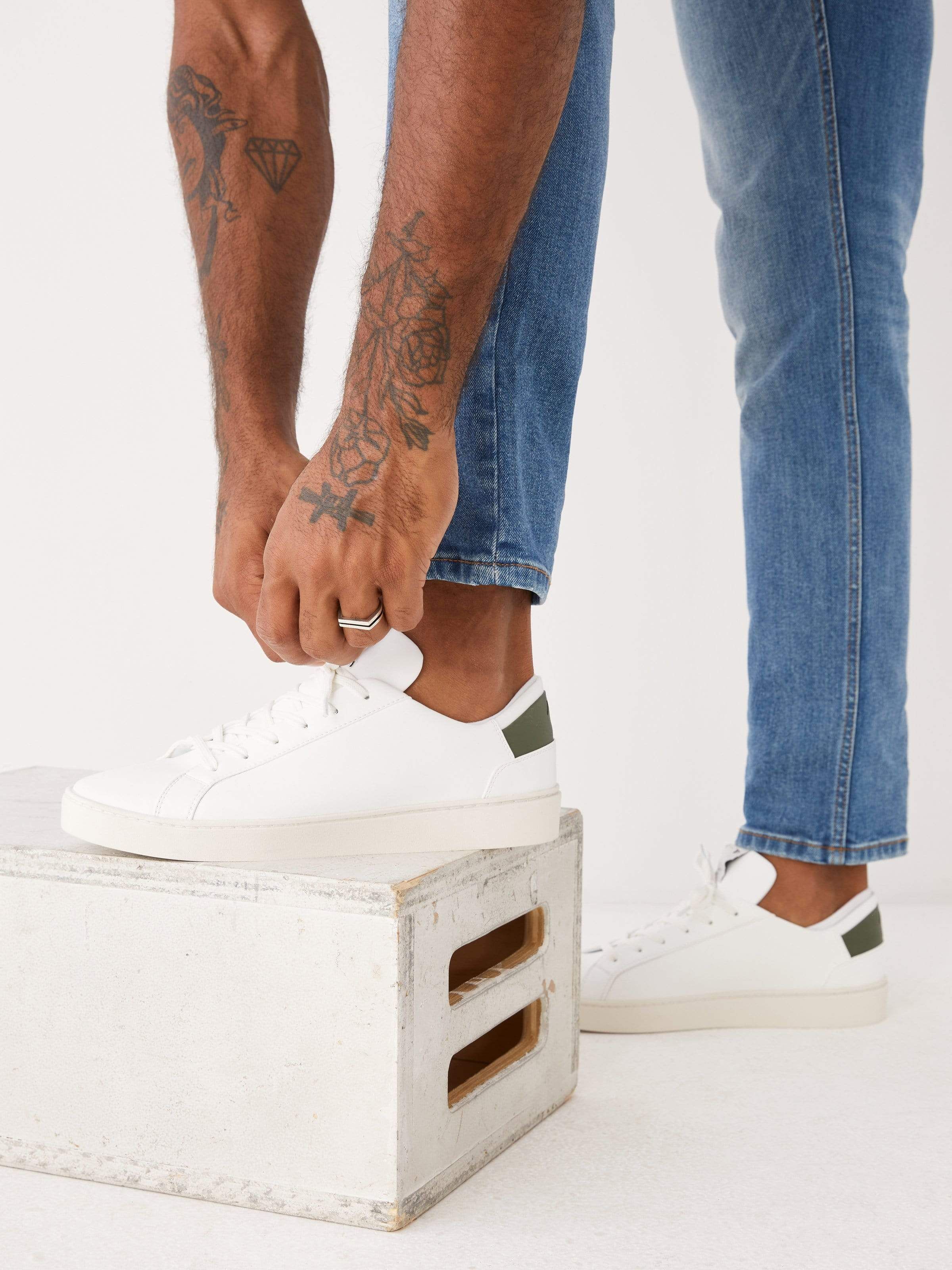 Thousand Fell x Frank And Oak Sneaker in Dark Green sold by Frank & Oak product image thumbnail 2