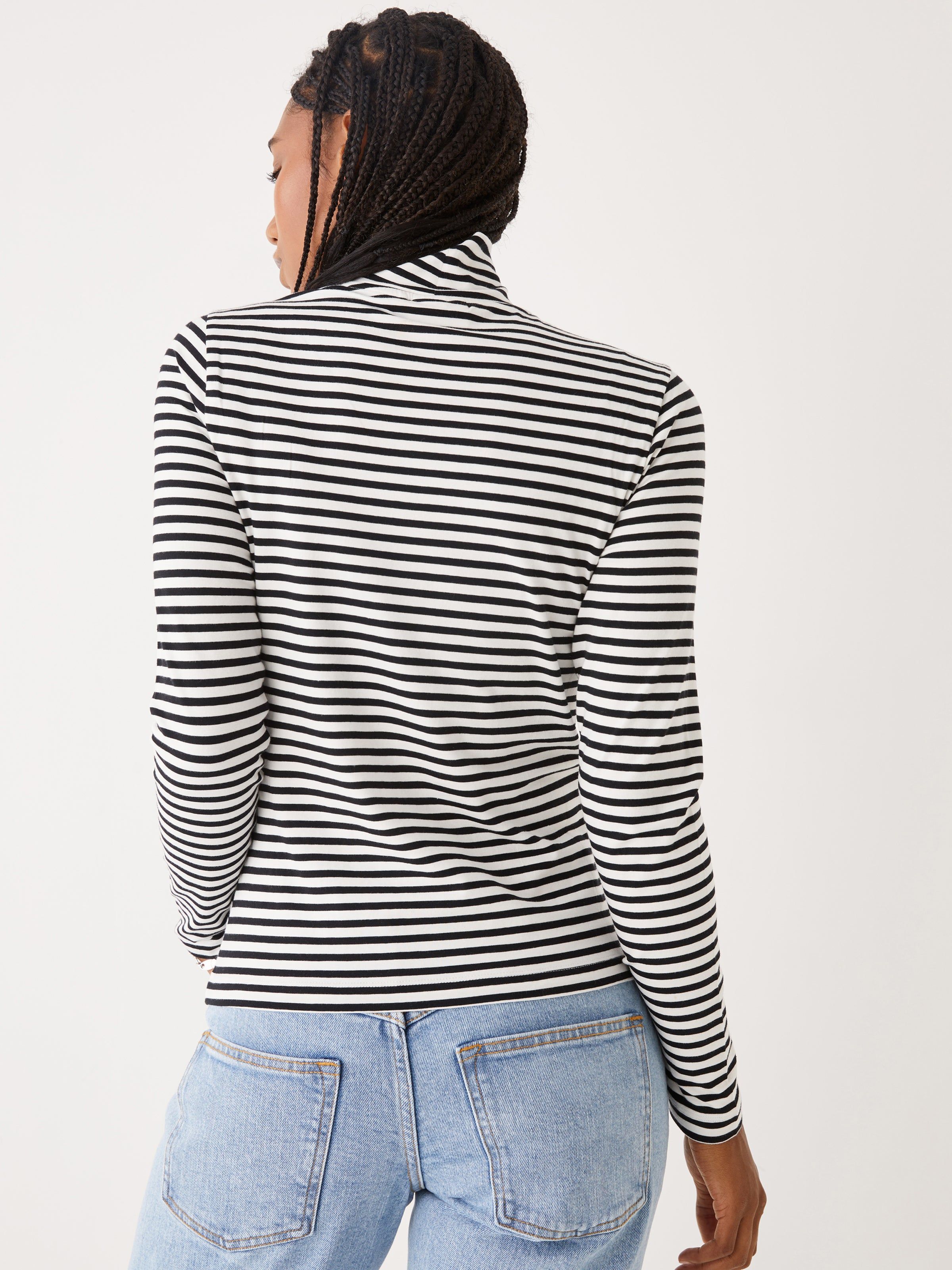 The Long Sleeve Mockneck in White sold by Frank & Oak product image thumbnail 4