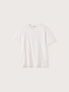 The Slim V-Neck T-Shirt in Bright White sold by Frank & Oak
