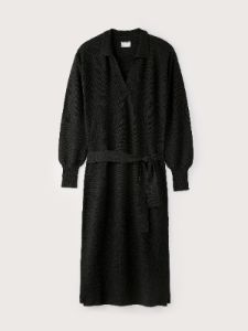 The Merino Wool Sweater Dress in Black sold by Frank & Oak