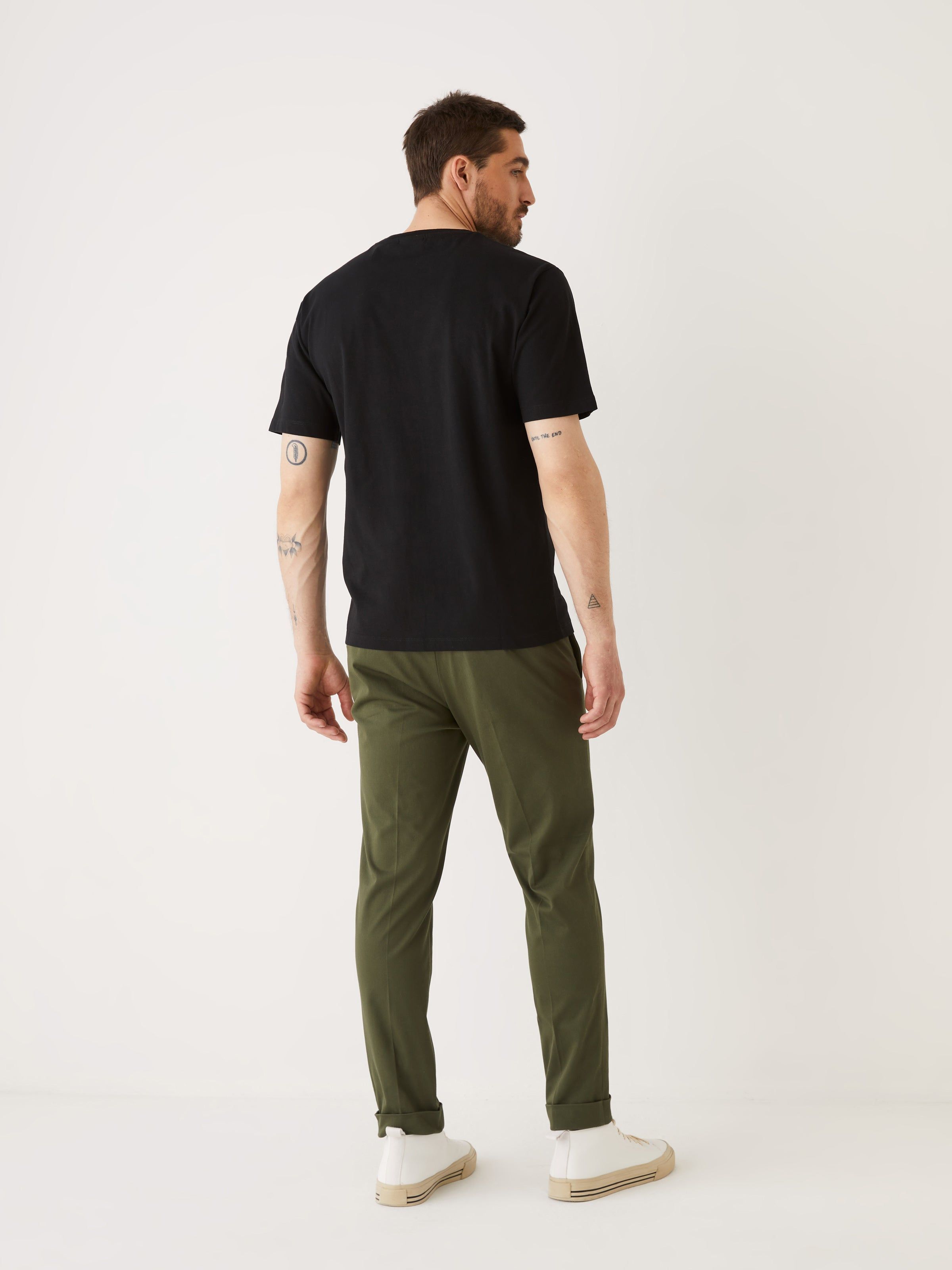 The Relaxed Fit Essential T-Shirt in Black sold by Frank & Oak product image thumbnail 3