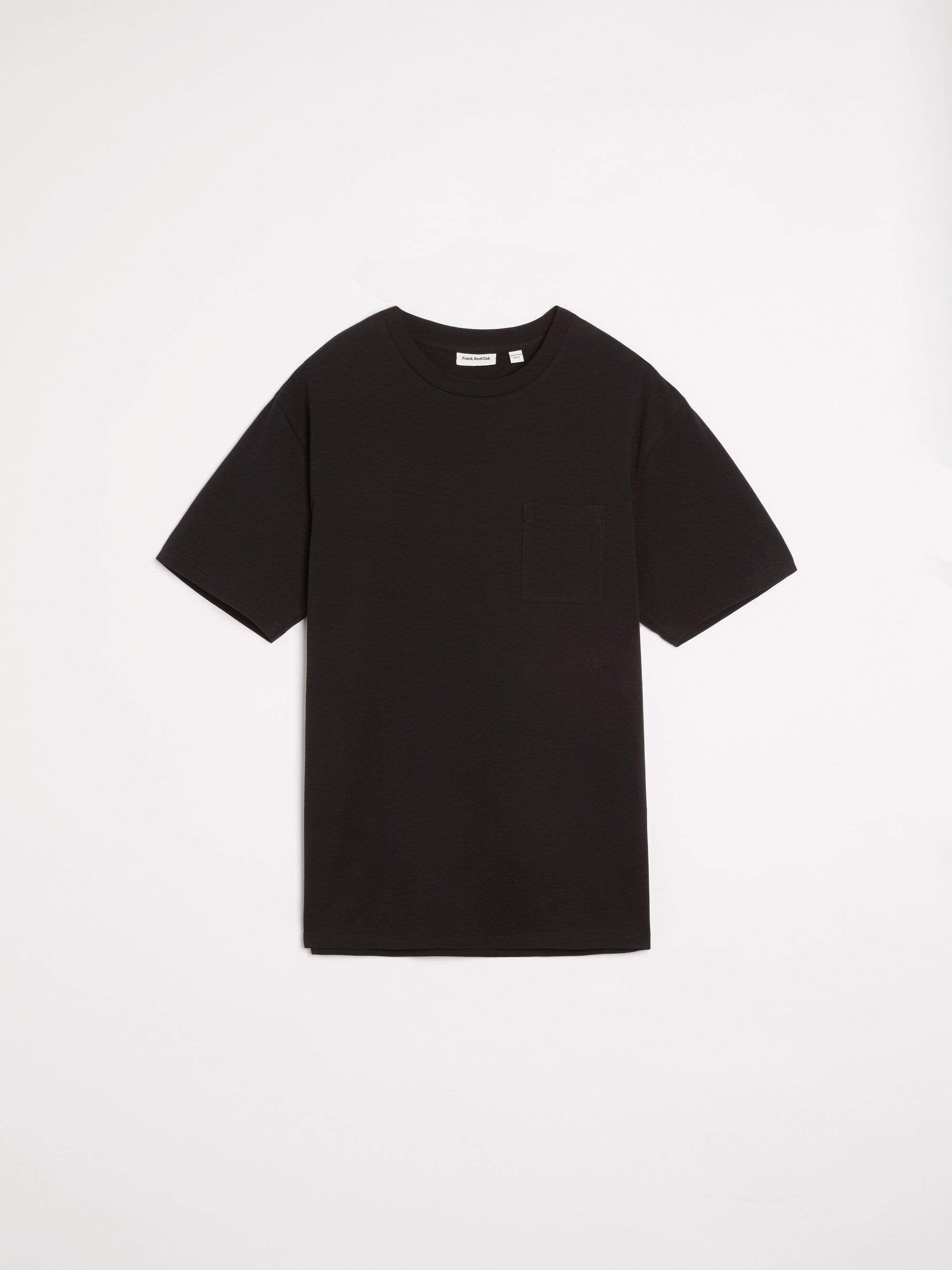 The Relaxed Fit Essential T-Shirt in Black sold by Frank & Oak product image thumbnail 4