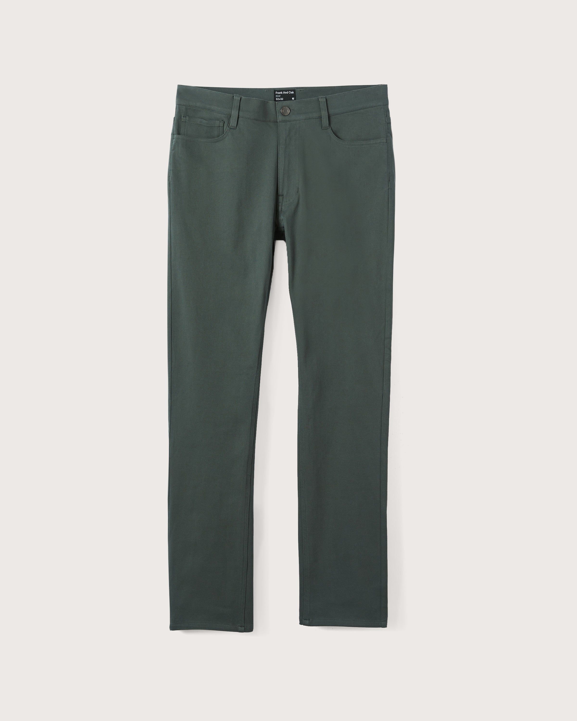 The Slim Flex Pant in Smoked Green sold by Frank & Oak product image thumbnail 5