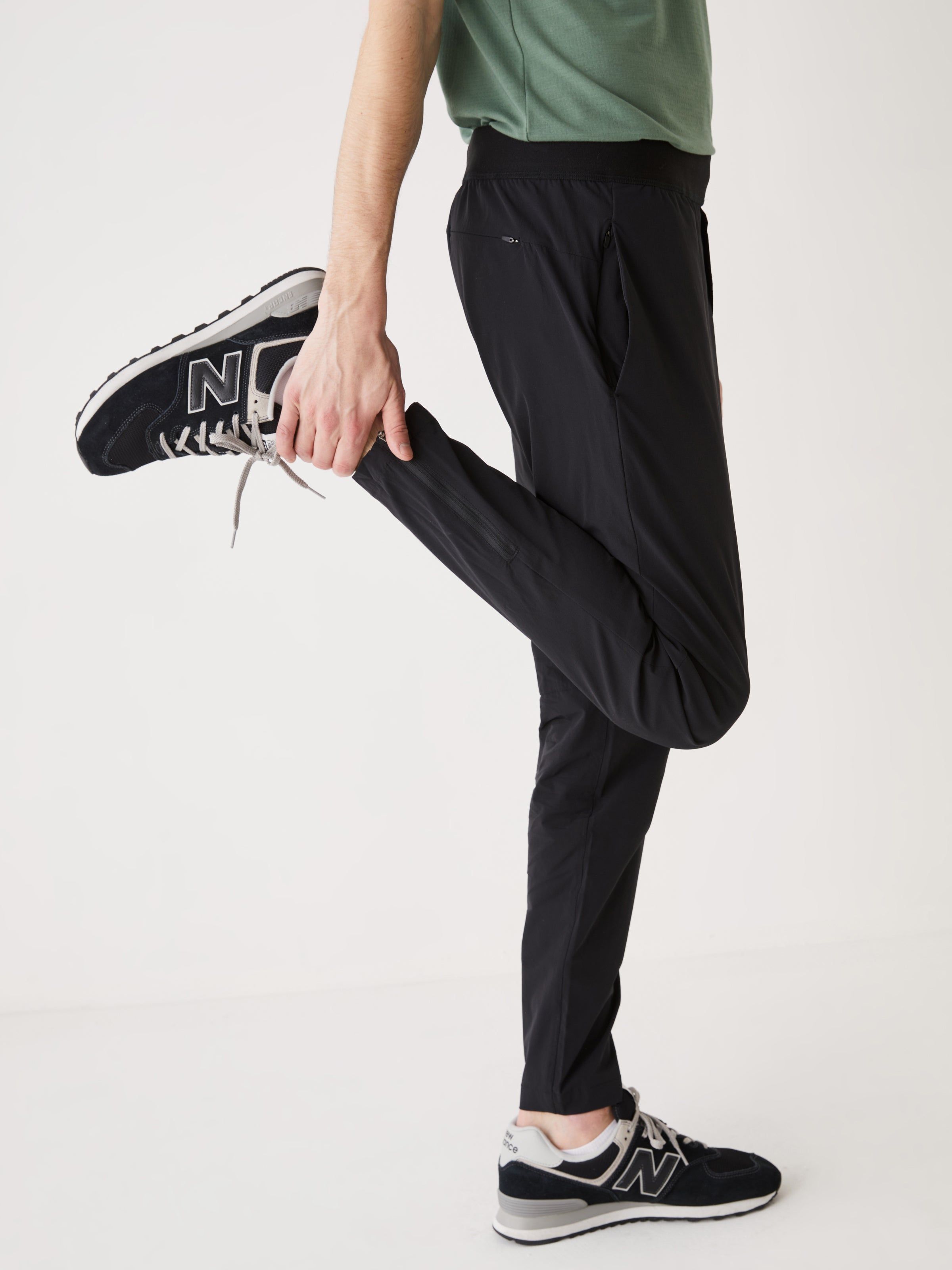 The Motion Pant in Black sold by Frank & Oak product image thumbnail 5