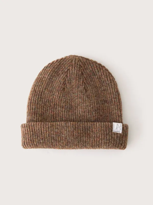 The Wool Beanie in Beige sold by Frank & Oak