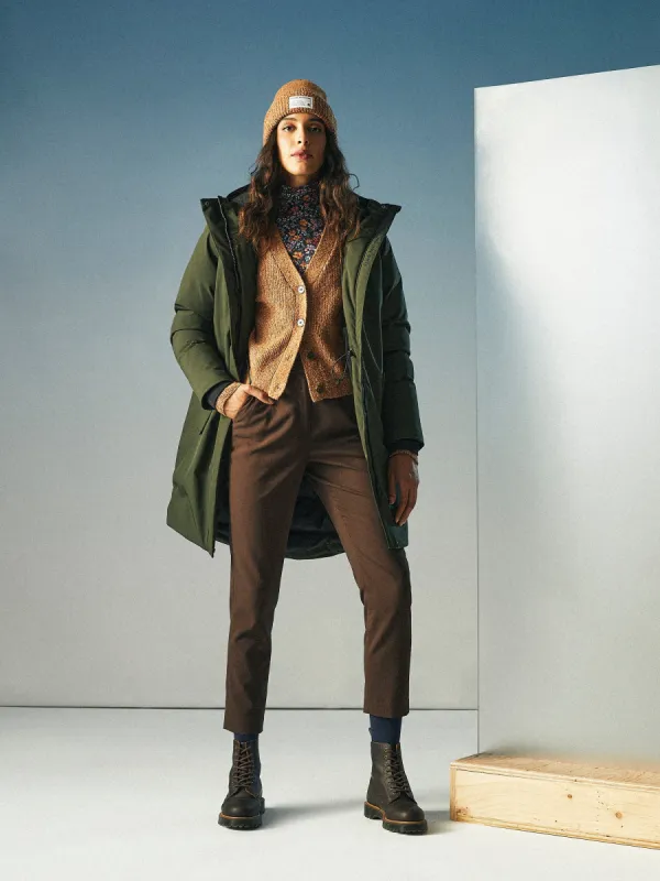 The Capital Parka in Rosin sold by Frank & Oak