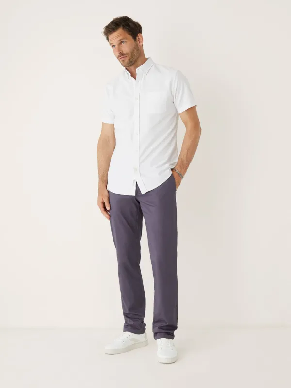 The Brunswick Slim Chino Pant in Purple sold by Frank & Oak
