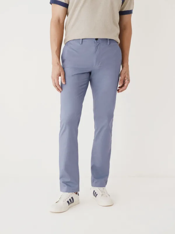 The Brunswick Slim Fit Chino Pant in Steel Blue sold by Frank & Oak