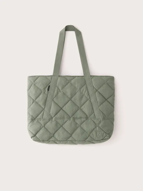 The Skyline Tote Bag in Agave Green sold by Frank & Oak