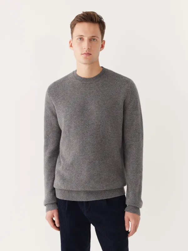 The Yak Wool Crewneck Sweater in Grey sold by Frank & Oak