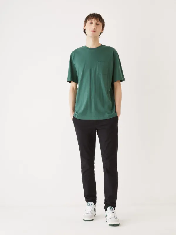 The Relaxed Fit Essential T-Shirt in Dark Green sold by Frank & Oak