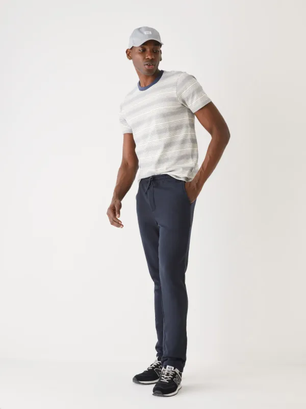 The French Terry Lounge Pant in Dark Navy made by Frank & Oak