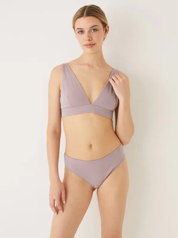 The Cotton Bikini Panty in Grey sold by Frank & Oak