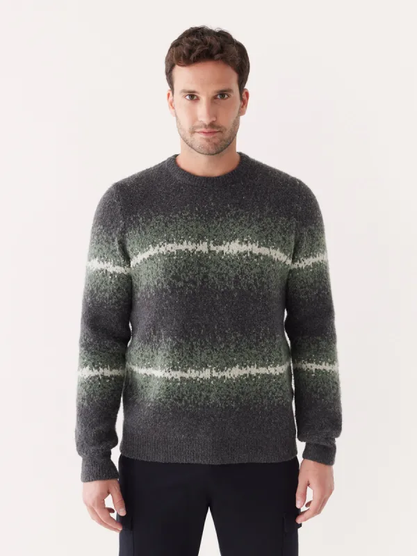 The Gradient Seawool® Sweater in Licorice sold by Frank & Oak