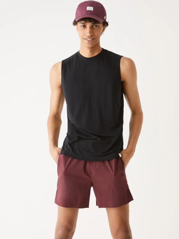 The Motion Tank Top in Black sold by Frank & Oak