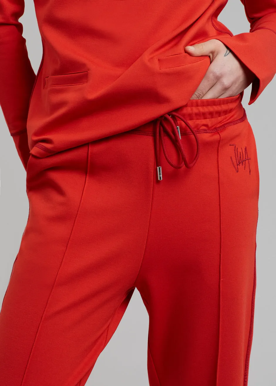 JW Anderson Slim Flare Track Pants - Red sold by Frankie Shop product image thumbnail 4
