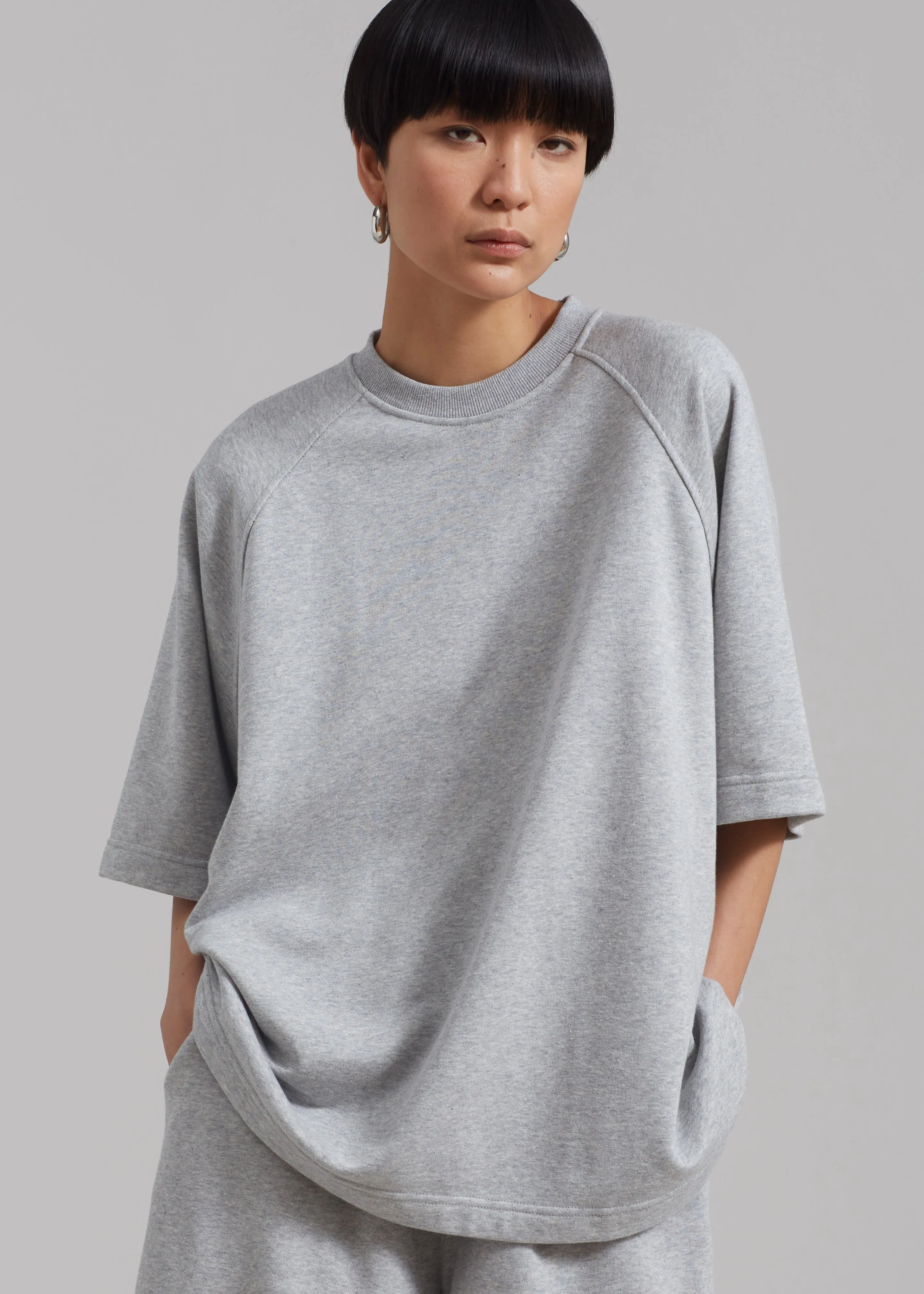 Newton Sweat Tee - Grey sold by Frankie Shop product image thumbnail 4