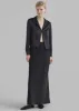 Ada Satin Skirt - Black sold by Frankie Shop