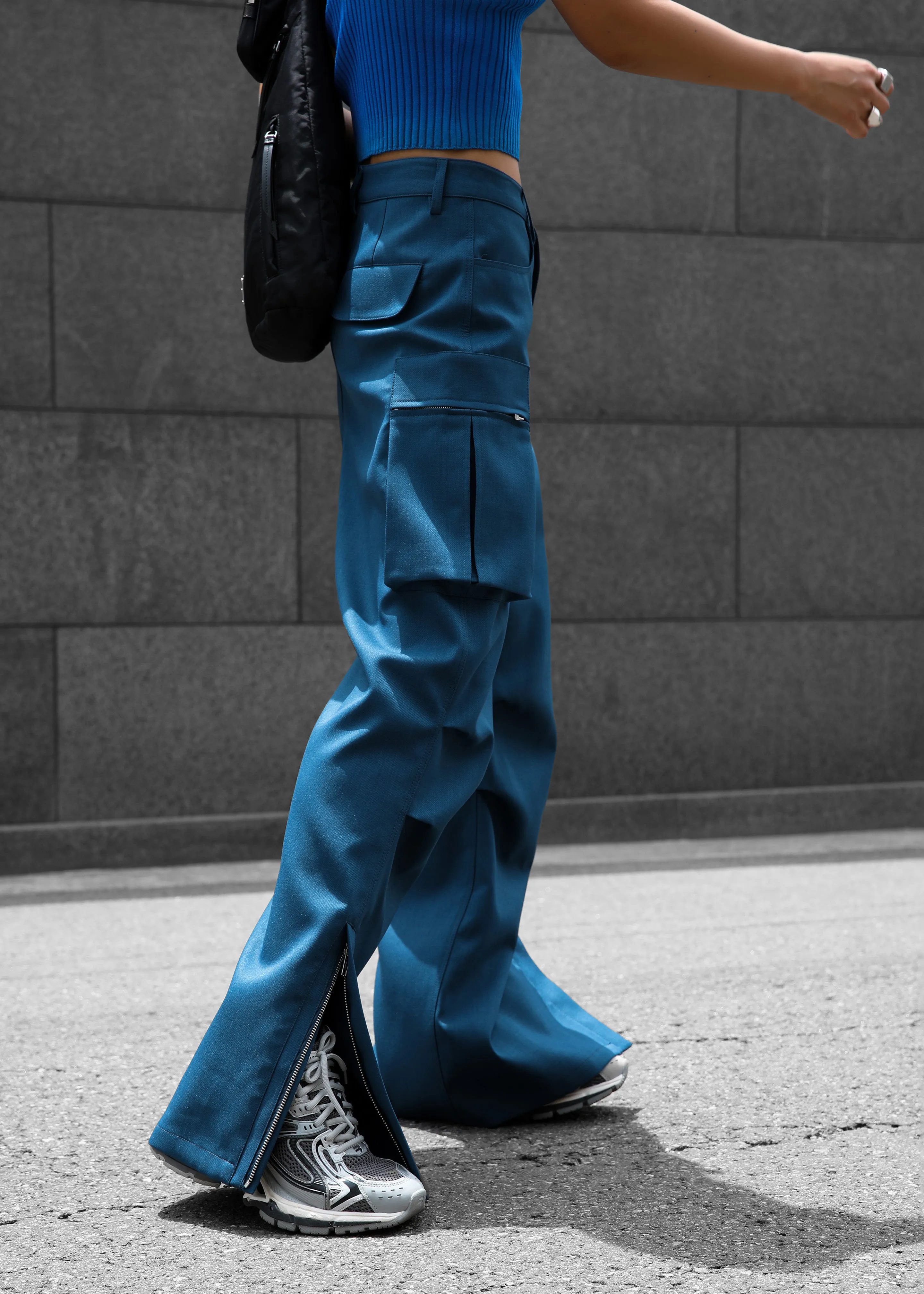 Valo Cargo Pants - Navy sold by Frankie Shop product image thumbnail 2