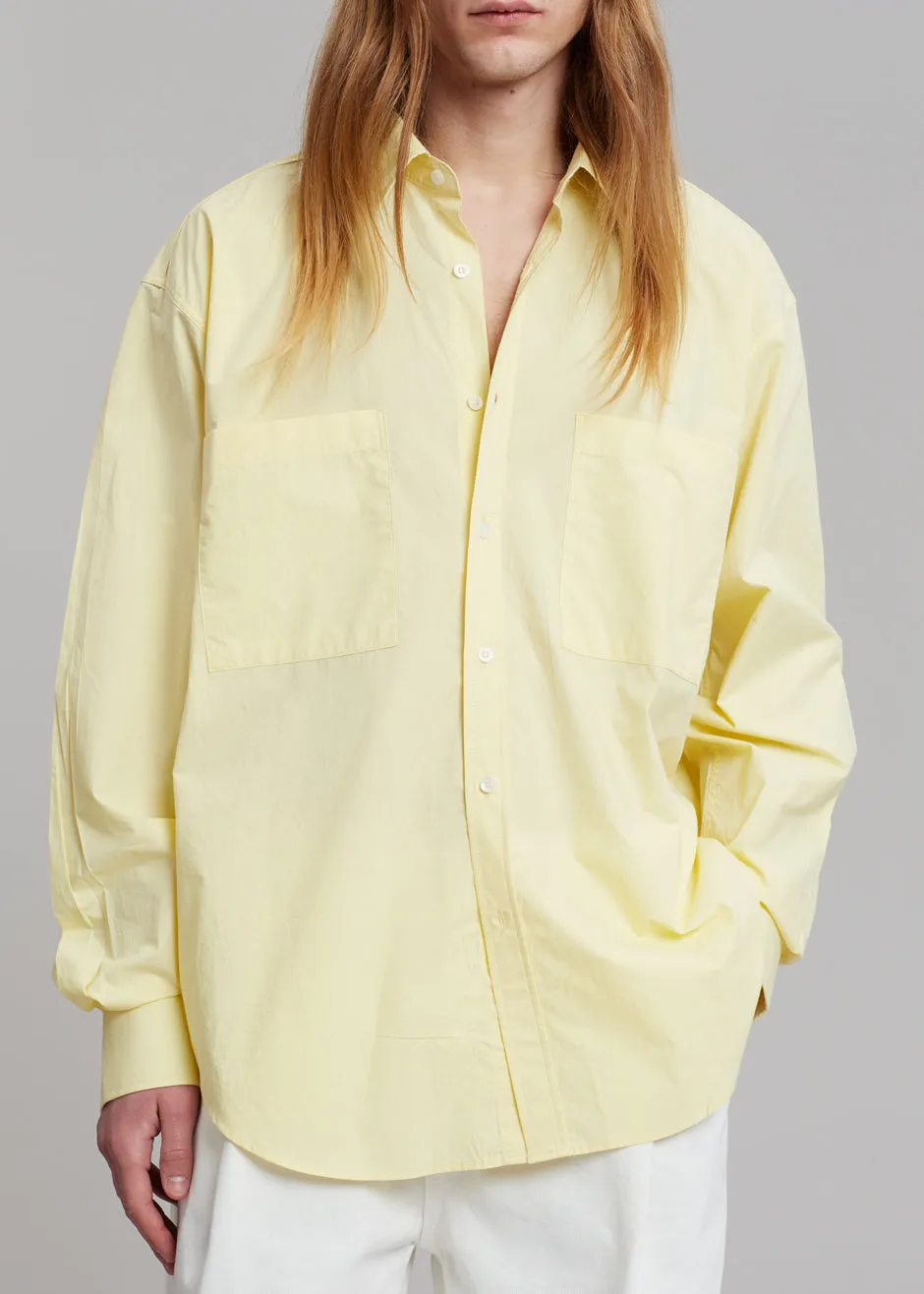 Gus Oversized Shirt - Lemon sold by Frankie Shop product image thumbnail 3